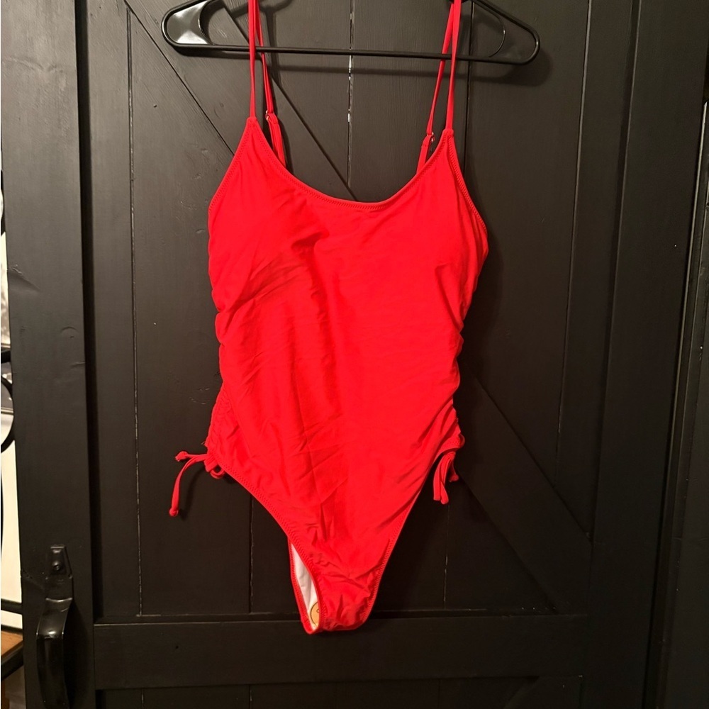 Onepiece Vibrant Red Women's Swim One Piece